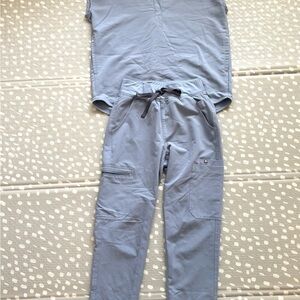 Figs Dusty Blue Scrubs